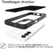 iMoshion Hoesje Geschikt voor Samsung Galaxy A15 (4G) / A15 (5G) Hoesje Shockproof - iMoshion Rugged Hybrid Carbon Case - zwart