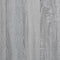 vidaXL - Bedframe - bewerkt - hout - en - metaal - grijs - sonoma - eiken - 100x200 - cm