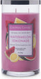 Colonial Candle – Classic Cylinder Watermelon Lemonade - 538 gram | geurkaars sojablend | 90 branduren | Watermeloen Citrus