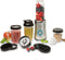 Fritel BG 1310 - Mini-blender - Blend & Go met 4 bekers - Zilvergrijs