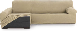 Hoes voor chaise longue met lange armleuning links Eysa THOR Beige 170 x 110 x 310 cm