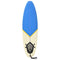 vidaXL Surfboard 170 cm blauw en crème