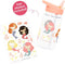 Back to school set - Drinkfles / 4 Snackdozen / Lunchbox - Zeemeermin - A Little lovely company