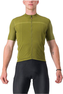Castelli FONDO 2 Fietsshirt LIGHT BLACK/WHITE REFLEX - Mannen - maat XXL