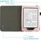 imoshion E-reader Hoesje - Geschikt voor Tolino Page 2 - Vegan Leather Bookcase - Rosé Goud