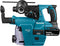 Makita combihamer - DHR242RTJW - 18 V - SDS-Plus - incl. 2 x 5,0 Ah accu en snellader - in Mbox - met stofafzuiging