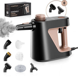 FLOWSTEAM® 9-in-1 Handstoomreiniger - Krachtige Stoomreiniger 4 Bar 110°C - Voor Badkamer Keuken Meubels