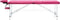 vidaXL - Massagetafel - inklapbaar - 3 - zones - aluminum - roze