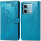 imoshion Hoesje Geschikt voor Xiaomi Redmi Note 13 (5G) Hoesje Met Pasjeshouder - imoshion Mandala Bookcase - Turquoise