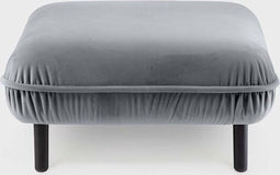 EMKO bean poef | modulaire bank | velours grijs