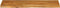 vidaXL - Tafelblad - met - natuurlijke - rand - 140x40x3,8 - cm - massief - mangohout