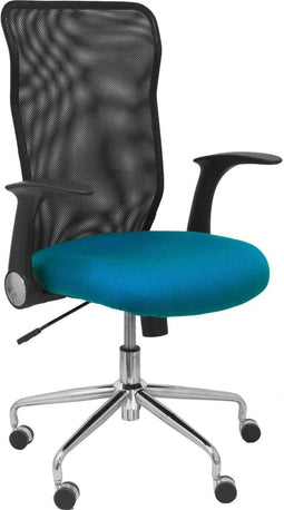 Bureaustoel P&C BALI429 Groen/Blauw
