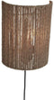 GOOD&MOJO Wandlamp Iguazu - Jute - 25x25x22cm - Binnen