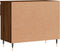 vidaXL - Schoenenkast - 70x36x60 - cm - bewerkt - hout - bruin - eikenkleur