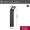 Paulmann Kulma - LED-bolderlamp - Schemergestuurd - Bewegingsmelder IR - Antraciet