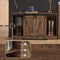SoBuy FSB60-N - Onderkast - Dressoir met Schuifdeur - Rustiek Houtlook 120x40x70cm
