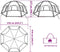vidaXL - Partytent - waterdicht - azuurblauw
