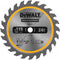 DeWalt DT20420-QZ - Snijblad 115mm - Ultra scherp ATB 20° - Max 5000rpm