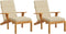 vidaXL - Terrasstoelkussens - 2 - st - oxford - stof - beige