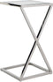 Bijzettafeltje Paramount 35x35cm - zilver