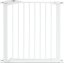 Munchkin Maxi Secure Gate - Metalen Klemhek - Veiligheidshekje zonder boren - 75 tot 82cm - Wit