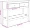 vidaXL - Wandtafel - 100x35x75 - cm - massief - grenenhout - honingbruin