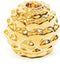 Housevitamin - Dennenappel kandelaar - Goud - Porselein - 8x7cm