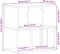 vidaXL - Nachtkastje - 2 - stuks - Zwart - Eiken - 50x30x51,5 - cm - Engineered - Hout
