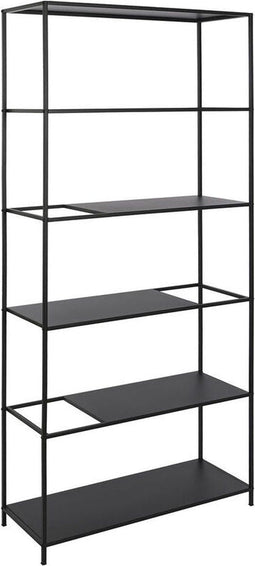 Planken DKD Home Decor 80 x 30 x 175 cm Zwart Metaal