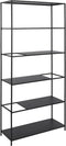 Planken DKD Home Decor 80 x 30 x 175 cm Zwart Metaal