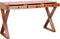 vidaXL - Computerbureau - 115x47x77 - cm - massief - mahoniehout - naturel