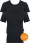 Sloggi 24/7 Shirt - O-hals - 2-pack - Zwart