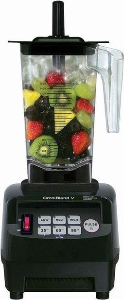 OmniBlend V TM-800A - Blender - 1,5 L - Verstelbare snelheid - Zwart