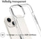 Accezz Xtreme Impact Backcover - Soft case - Krasbestendig - Schokbestendig - Transparant (iPhone 15)