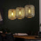 3L Etch Hanglamp - excl led lampen - E27 - Oud Zilver