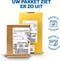 Happy Rabbit - LOVE Opbergtas met Rits Medium Zwart