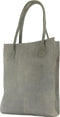 DSTRCT Portland Road - Suede Leren Shopper Anaconda Print - Grijs