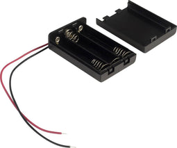 TRU COMPONENTS SBH431A Batterijhouder 3 AAA (potlood) Kabel