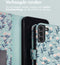 iMoshion Hoesje Geschikt voor Samsung Galaxy S21 Hoesje Met Pasjeshouder - iMoshion Design Bookcase smartphone - Blauw / Blue Flowers