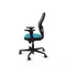 Piqueras y Crespo 2D036G0 - Gaming stoel - Hoogteverstelbaar met armleuning - Turkoois