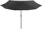 vidaXL - Parasol - met - metalen - paal - 390 - cm - antracietkleurig
