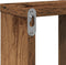 vidaXL - Wandplank - Oud - Hout - 104,5x10x43 - cm - Engineered - Wood