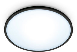 WiZ SuperSlim - Plafondlamp - Slimme bediening - Zwart