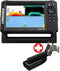 Lowrance Eagle 7 Splitshot Sonde Transparant