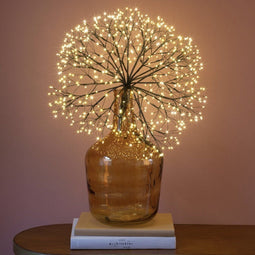 Countryfield - Kerstverlichting - LED - timer - rond - Apollo - XS - zwart - Ø20CM - voor binnen en buiten