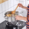 Royalty Line® 1232 Pannenset Inductie - 12 Delige Pannensets - PFAS vrij - Kookpannen Geschikt Voor Alle Warmtebronnen - Pan Met Deksel - RVS