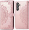 imoshion Hoesje Geschikt voor Samsung Galaxy A15 (5G) / A15 (4G) Hoesje Met Pasjeshouder - imoshion Mandala Bookcase - Rosé Goud