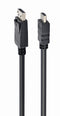 Gembird CC-DP-HDMI-10M - Kabel - 10 m HDMI naar DisplayPort - Zwart