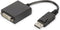 Digitus 0.15m - DisplayPort/DVI-I - Zwart