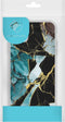 iMoshion Hoesje Geschikt voor Samsung Galaxy A71 Hoesje Siliconen - iMoshion Design hoesje - Zwart / Meerkleurig / Blauw / Shattered Blue Marble
